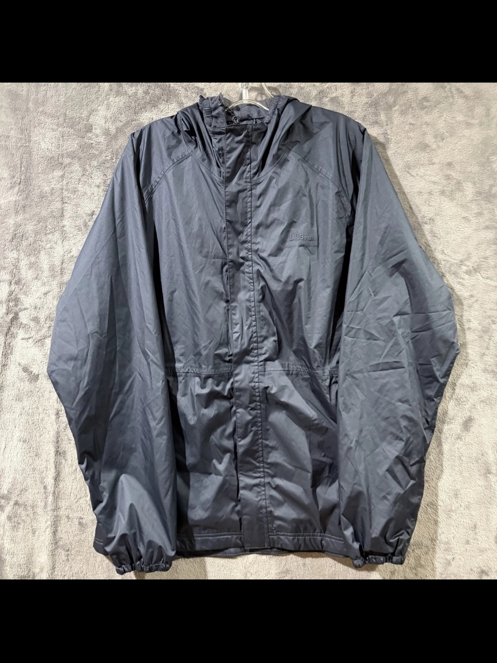 L.L. Bean Waterproof Lightweight Hooded Windbreaker Jacket 510331 Men's Sz XL
